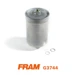 Imagem do filtro G3744 da marca FRAM